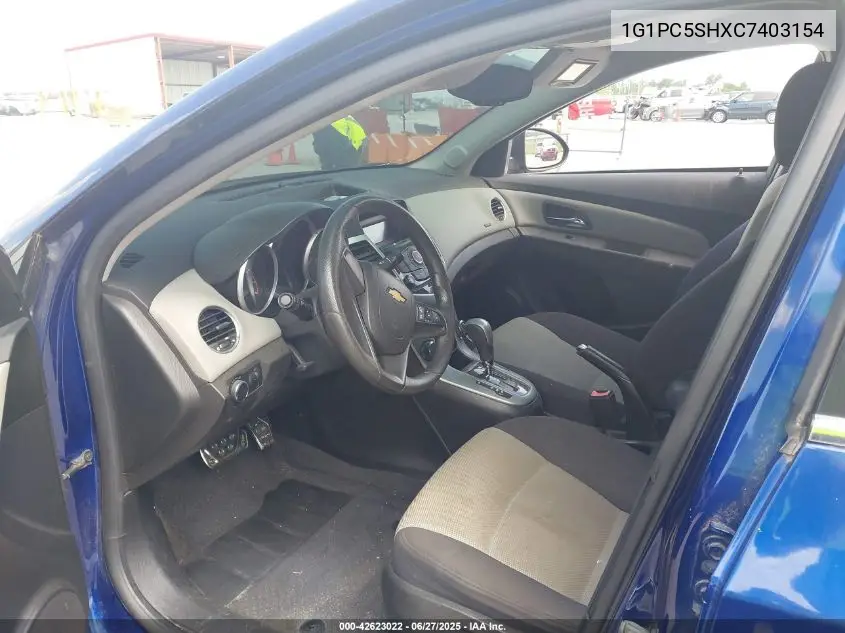2012 Chevrolet Cruze Ls VIN: 1G1PC5SHXC7403154 Lot: 42623022