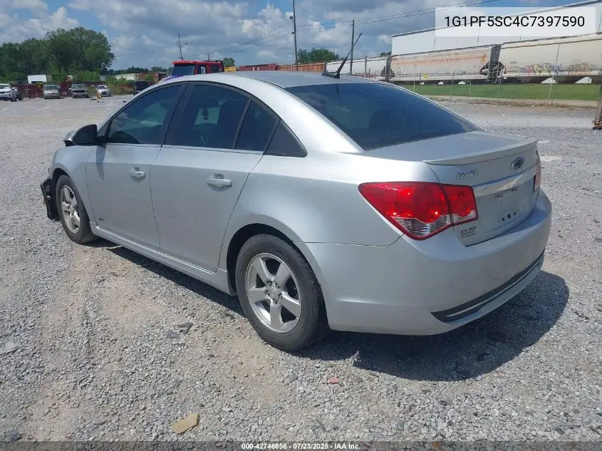 2012 Chevrolet Cruze 1Lt VIN: 1G1PF5SC4C7397590 Lot: 42746656