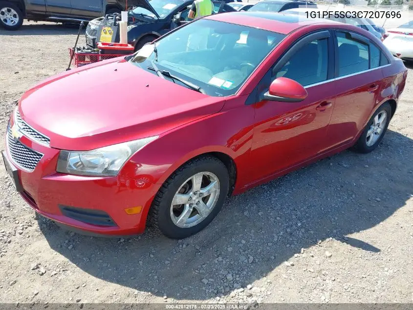 2012 Chevrolet Cruze 1Lt VIN: 1G1PF5SC3C7207696 Lot: 42812175