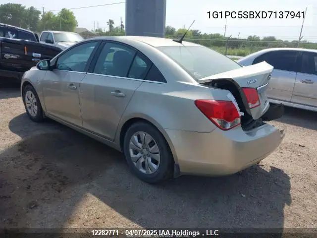2013 Chevrolet Cruze VIN: 1G1PC5SBXD7137941 Lot: 12282771