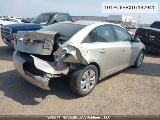 2013 Chevrolet Cruze VIN: 1G1PC5SBXD7137941 Lot: 12282771