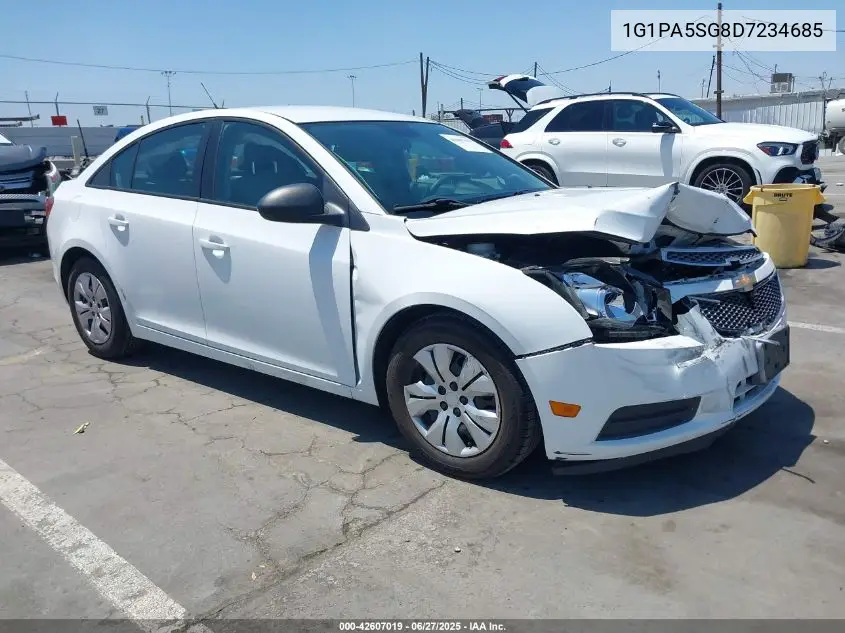 2013 Chevrolet Cruze Ls Auto VIN: 1G1PA5SG8D7234685 Lot: 42607019