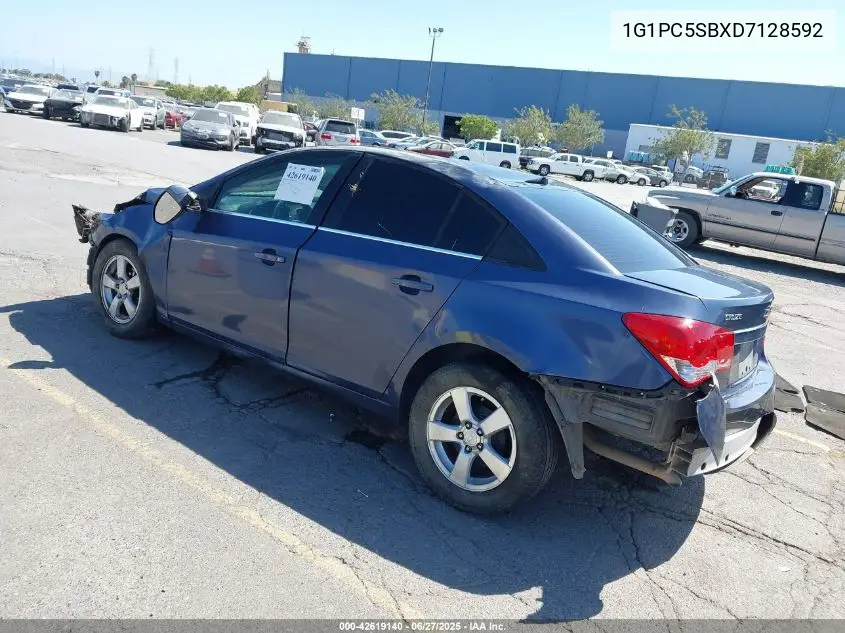 2013 Chevrolet Cruze 1Lt Auto VIN: 1G1PC5SBXD7128592 Lot: 42619140