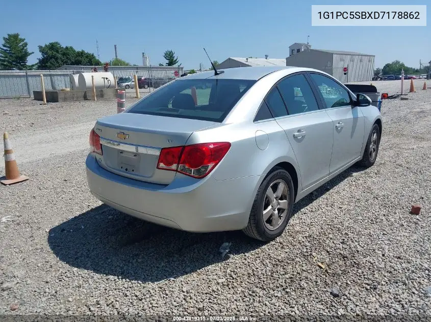 2013 Chevrolet Cruze 1Lt Auto VIN: 1G1PC5SBXD7178862 Lot: 42819315