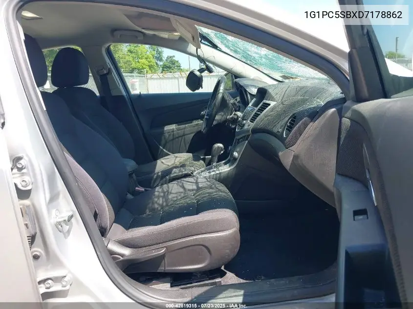 2013 Chevrolet Cruze 1Lt Auto VIN: 1G1PC5SBXD7178862 Lot: 42819315