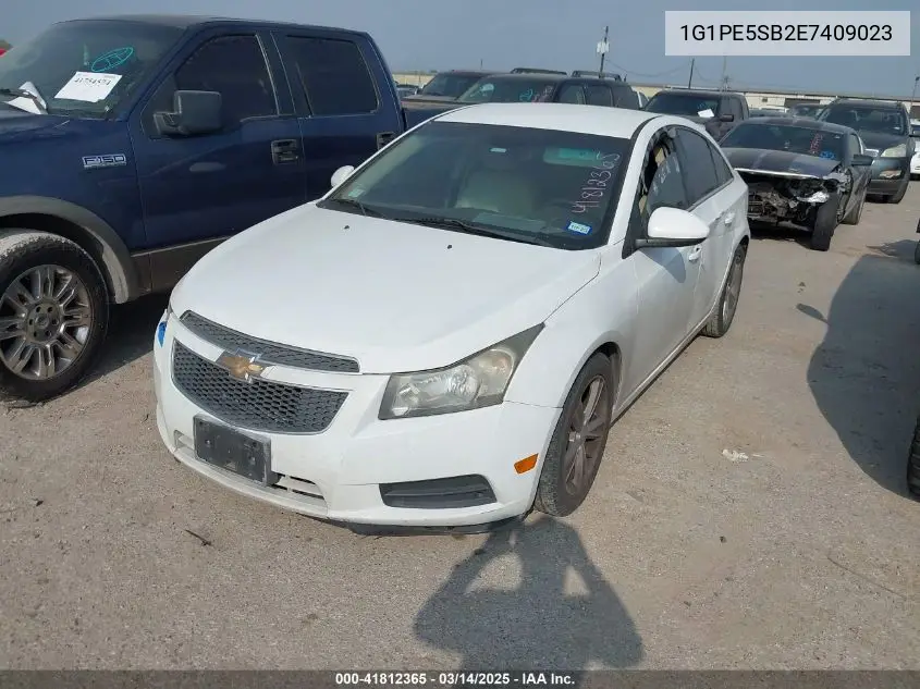 2014 Chevrolet Cruze 2Lt Auto VIN: 1G1PE5SB2E7409023 Lot: 41812365
