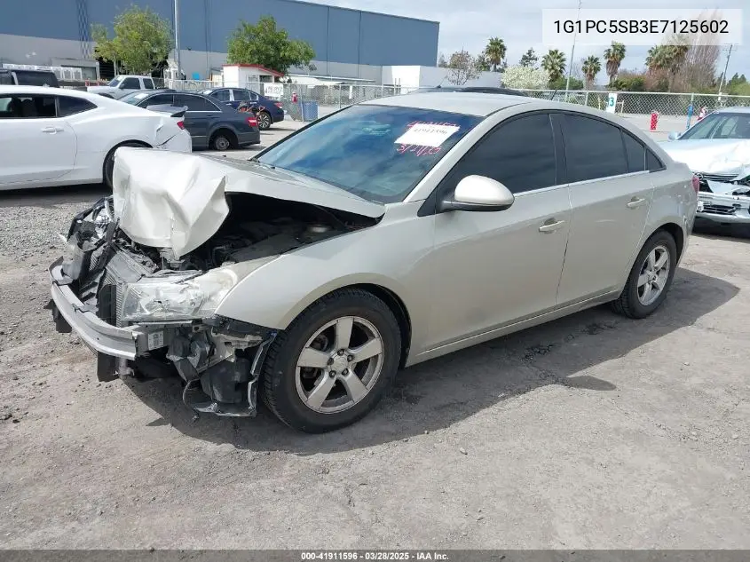 2014 Chevrolet Cruze 1Lt Auto VIN: 1G1PC5SB3E7125602 Lot: 41911596