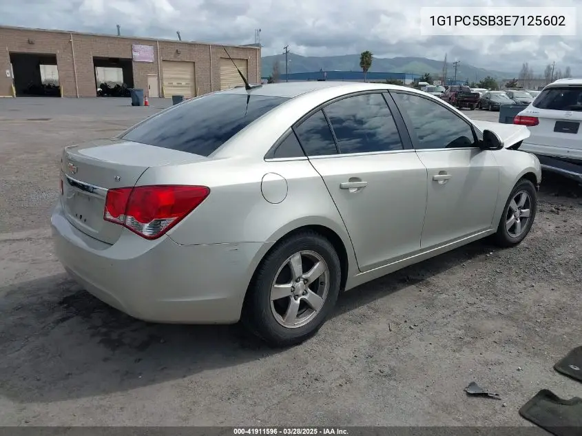 2014 Chevrolet Cruze 1Lt Auto VIN: 1G1PC5SB3E7125602 Lot: 41911596