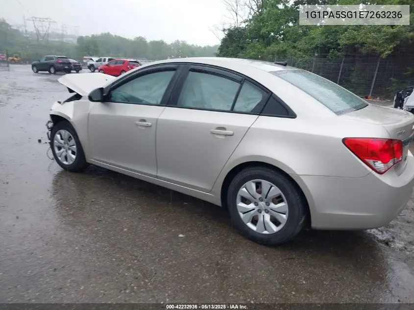 2014 Chevrolet Cruze Ls Auto VIN: 1G1PA5SG1E7263236 Lot: 42232936