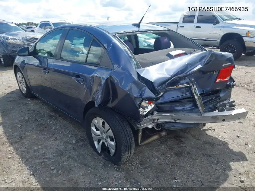 2014 Chevrolet Cruze Ls Auto VIN: 1G1PA5SH0E7466935 Lot: 42250375