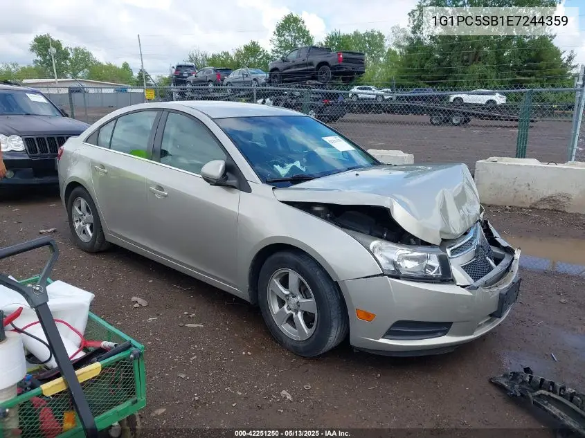 2014 Chevrolet Cruze 1Lt Auto VIN: 1G1PC5SB1E7244359 Lot: 42251250