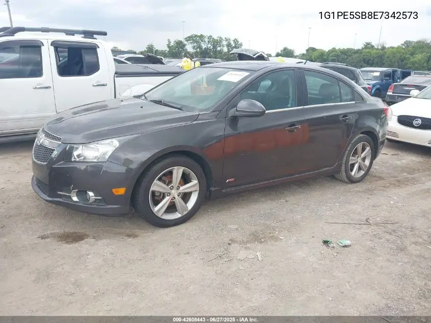 2014 Chevrolet Cruze 2Lt Auto VIN: 1G1PE5SB8E7342573 Lot: 42608443