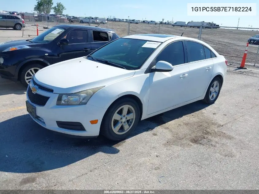 2014 Chevrolet Cruze 1Lt Auto VIN: 1G1PC5SB7E7182224 Lot: 42609863
