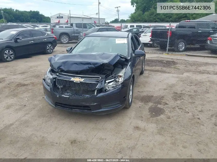 2014 Chevrolet Cruze 1Lt Auto VIN: 1G1PC5SB6E7442306 Lot: 42619953