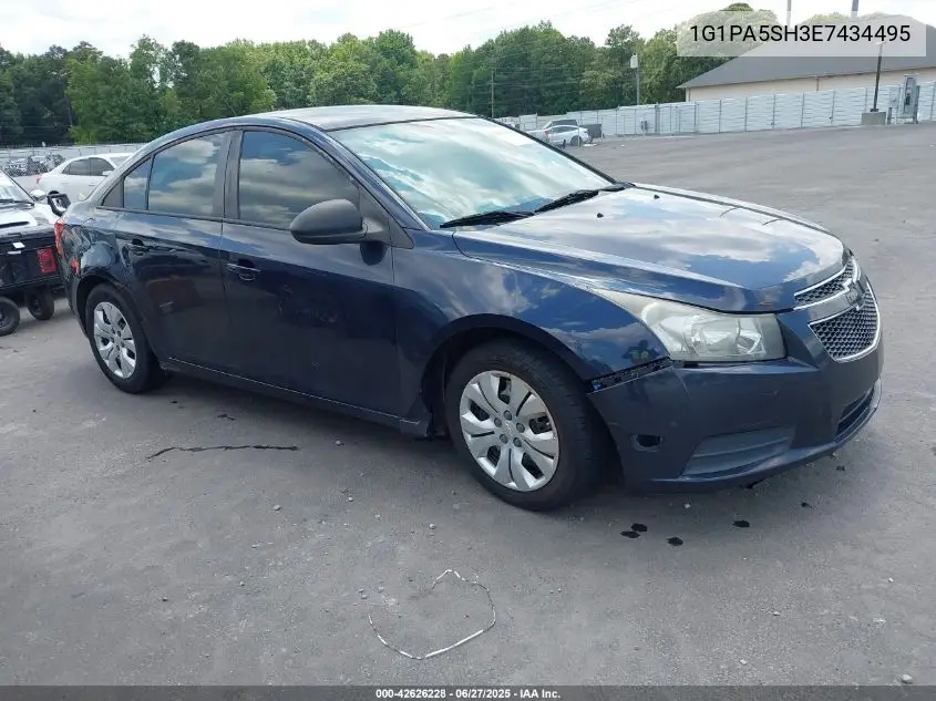 2014 Chevrolet Cruze Ls Auto VIN: 1G1PA5SH3E7434495 Lot: 42626228