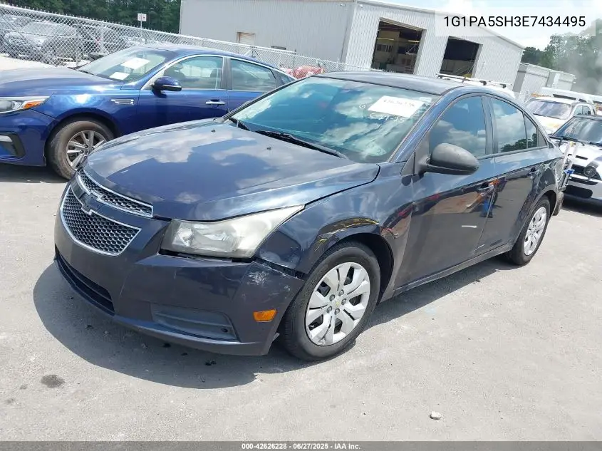 2014 Chevrolet Cruze Ls Auto VIN: 1G1PA5SH3E7434495 Lot: 42626228