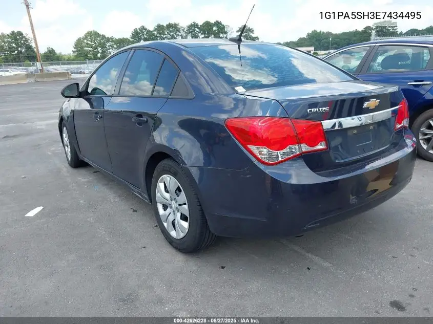 2014 Chevrolet Cruze Ls Auto VIN: 1G1PA5SH3E7434495 Lot: 42626228