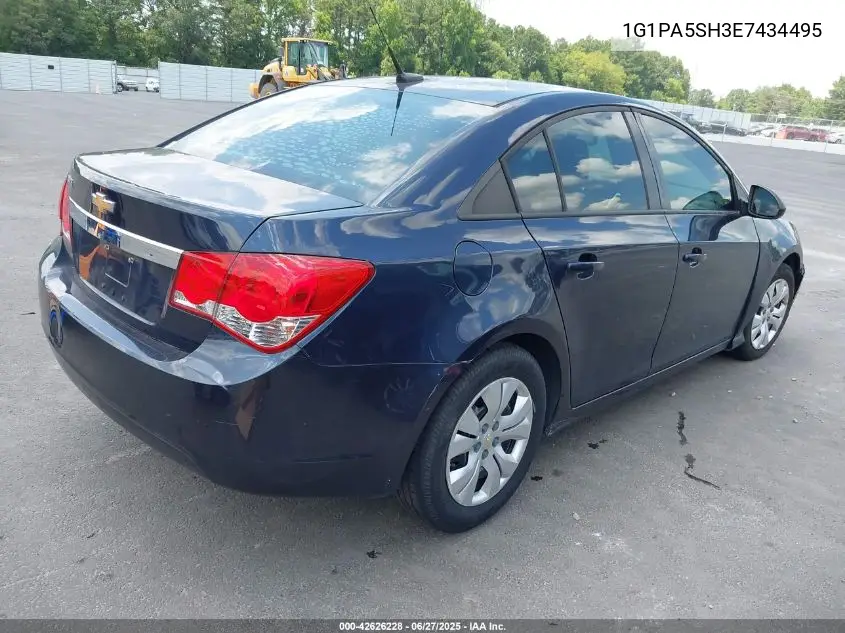 2014 Chevrolet Cruze Ls Auto VIN: 1G1PA5SH3E7434495 Lot: 42626228
