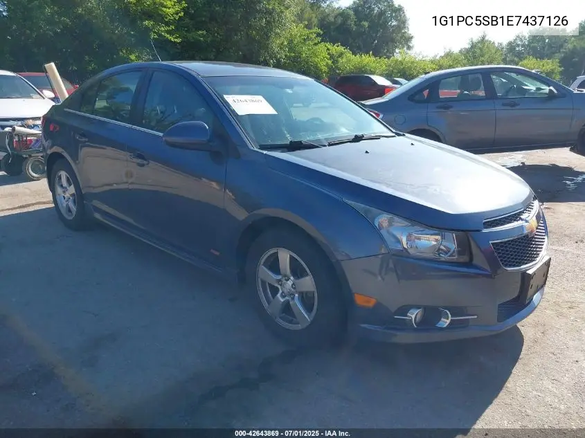 2014 Chevrolet Cruze 1Lt Auto VIN: 1G1PC5SB1E7437126 Lot: 42643869