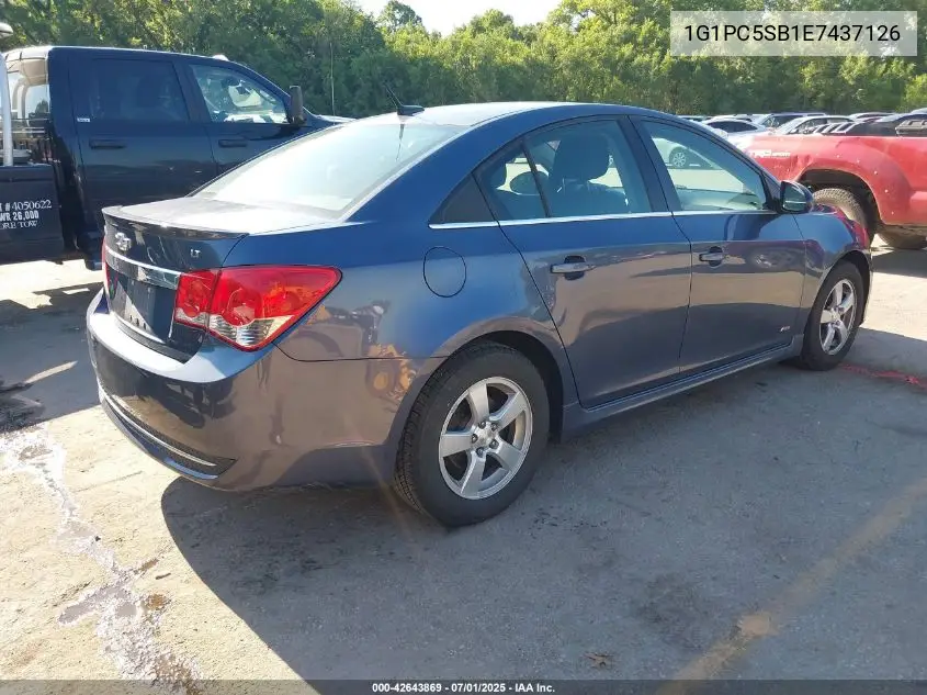 2014 Chevrolet Cruze 1Lt Auto VIN: 1G1PC5SB1E7437126 Lot: 42643869