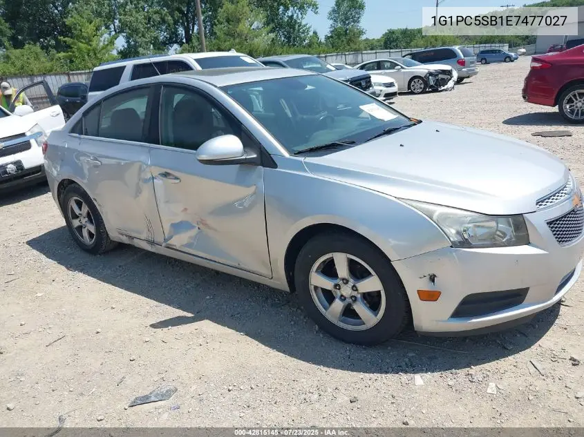 2014 Chevrolet Cruze 1Lt Auto VIN: 1G1PC5SB1E7477027 Lot: 42815145