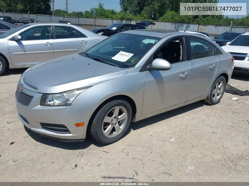 2014 Chevrolet Cruze 1Lt Auto VIN: 1G1PC5SB1E7477027 Lot: 42815145