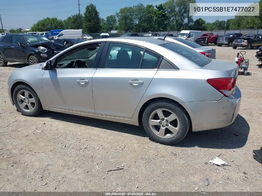 2014 Chevrolet Cruze 1Lt Auto VIN: 1G1PC5SB1E7477027 Lot: 42815145