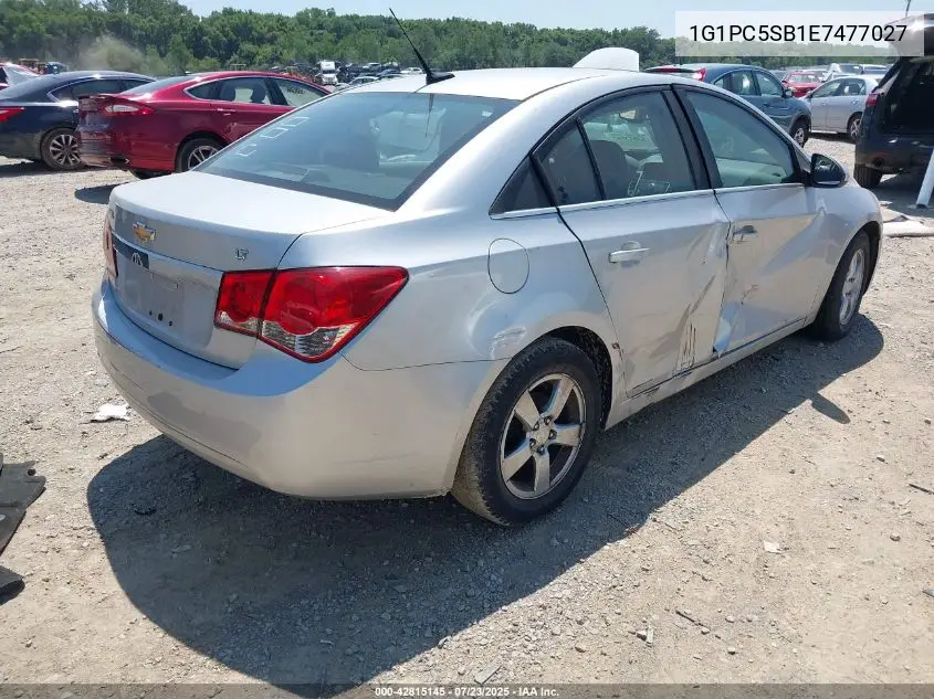 2014 Chevrolet Cruze 1Lt Auto VIN: 1G1PC5SB1E7477027 Lot: 42815145