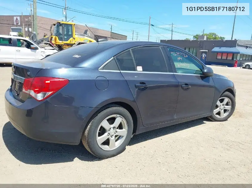 2015 Chevrolet Cruze 1Lt Manual VIN: 1G1PD5SB1F7180712 Lot: 42797720