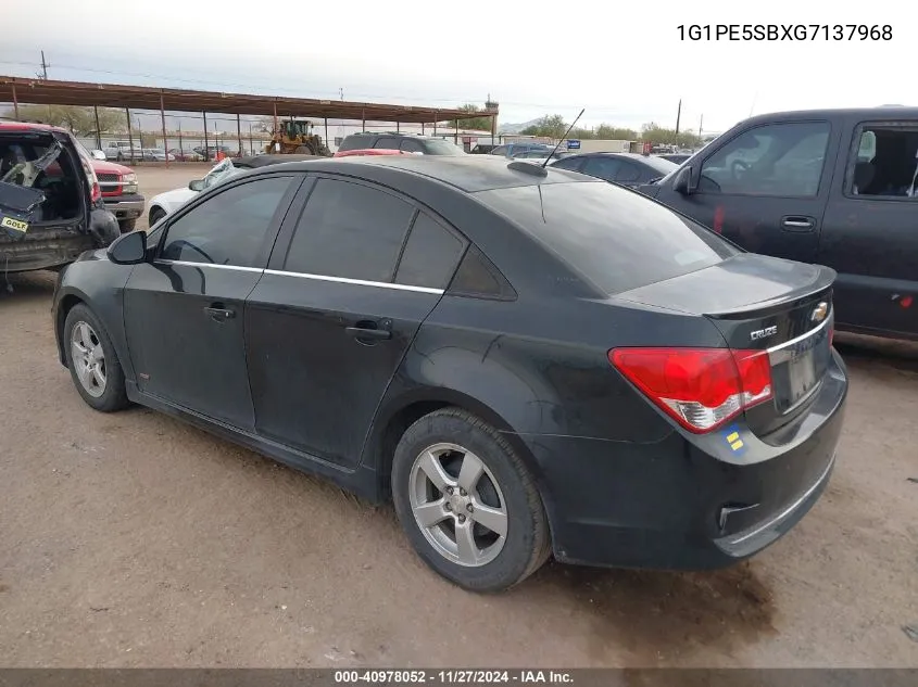 2016 Chevrolet Cruze Limited 1Lt Auto VIN: 1G1PE5SBXG7137968 Lot: 40978052