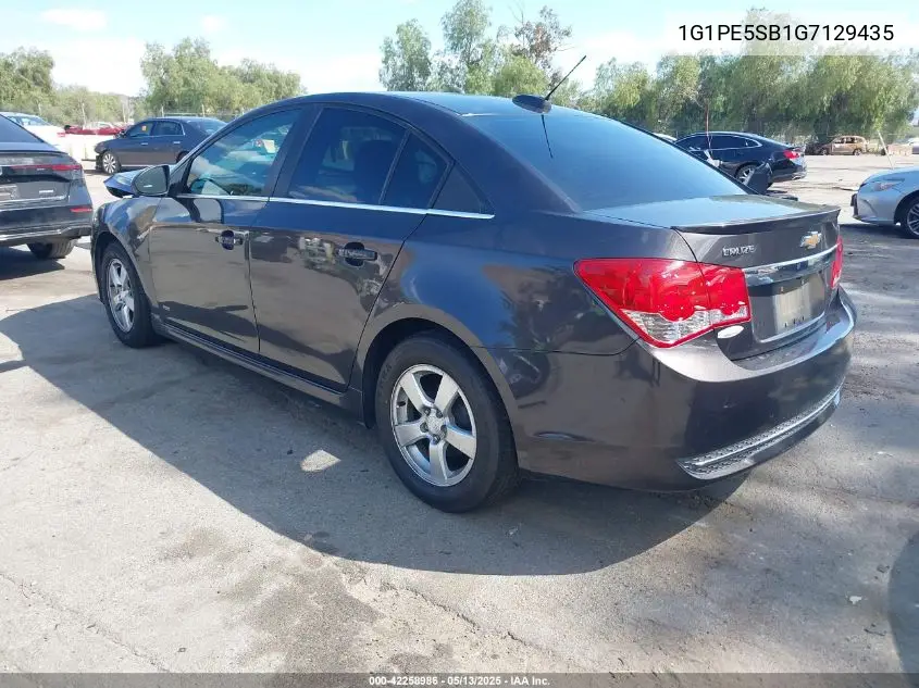 2016 Chevrolet Cruze Limited 1Lt Auto VIN: 1G1PE5SB1G7129435 Lot: 42258986