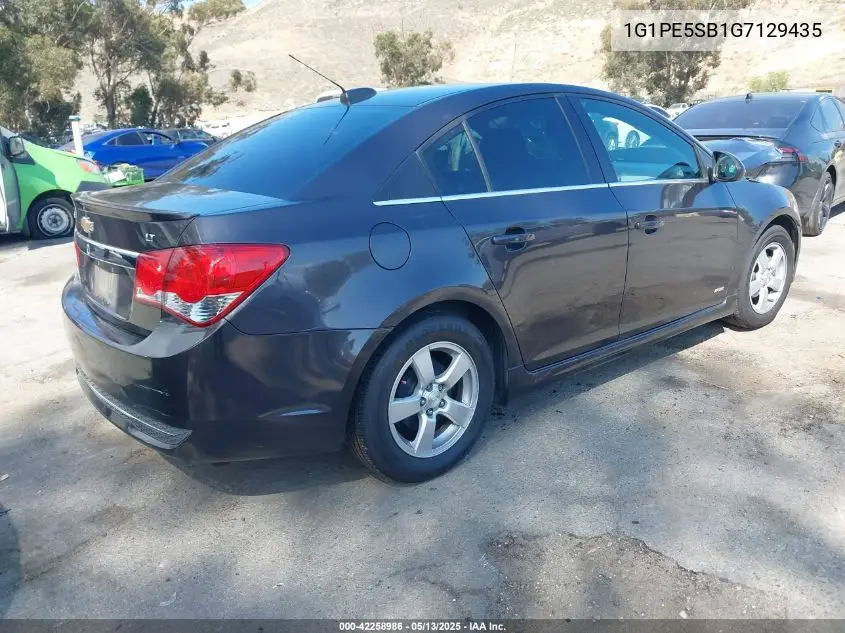 2016 Chevrolet Cruze Limited 1Lt Auto VIN: 1G1PE5SB1G7129435 Lot: 42258986