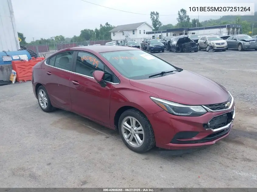 2016 Chevrolet Cruze Lt Auto VIN: 1G1BE5SM2G7251264 Lot: 42608265