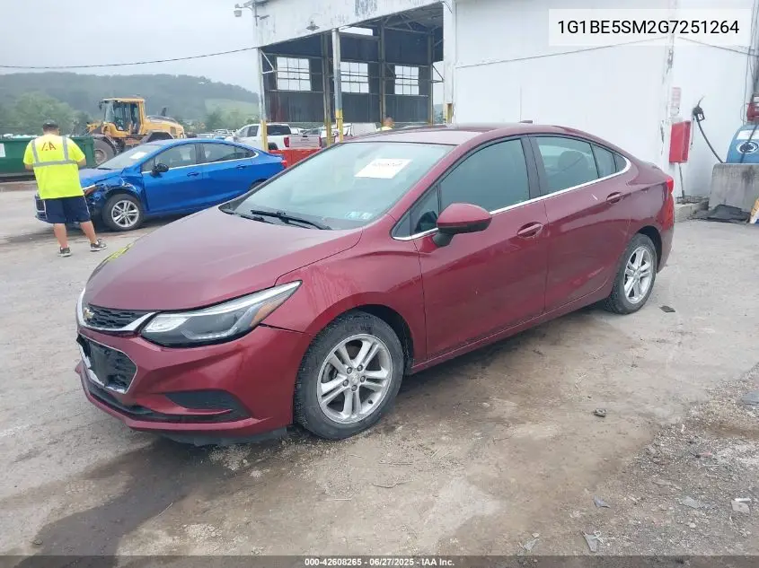 2016 Chevrolet Cruze Lt Auto VIN: 1G1BE5SM2G7251264 Lot: 42608265