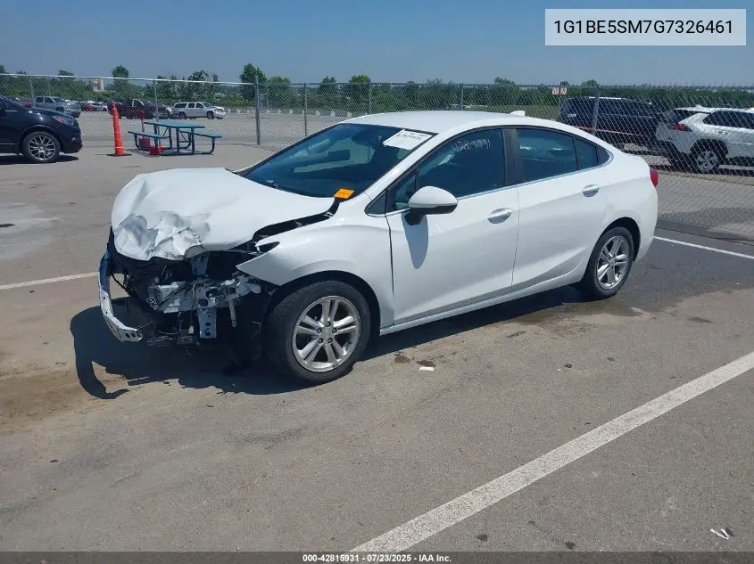2016 Chevrolet Cruze Lt Auto VIN: 1G1BE5SM7G7326461 Lot: 42815931