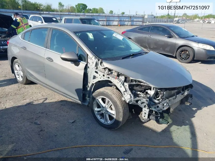 2017 Chevrolet Cruze Lt Auto VIN: 1G1BE5SM7H7251097 Lot: 41977728