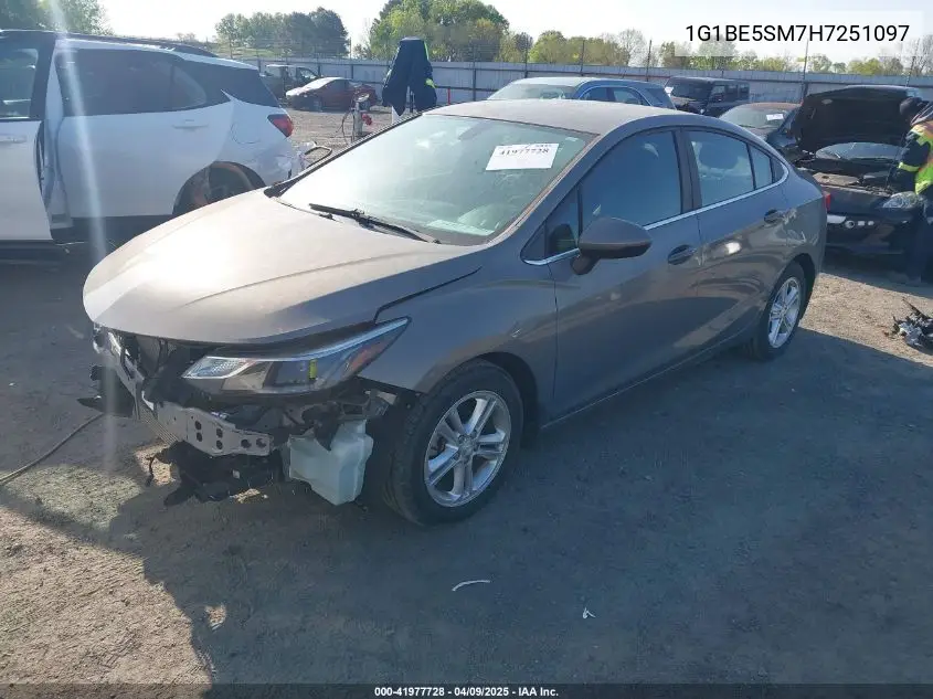 2017 Chevrolet Cruze Lt Auto VIN: 1G1BE5SM7H7251097 Lot: 41977728