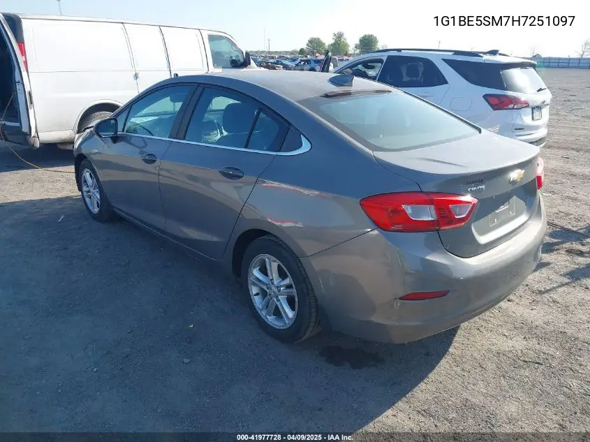 2017 Chevrolet Cruze Lt Auto VIN: 1G1BE5SM7H7251097 Lot: 41977728
