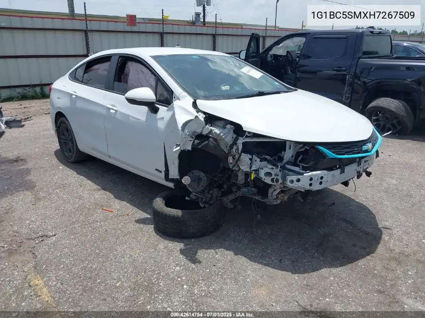 2017 Chevrolet Cruze Ls VIN: 1G1BC5SMXH7267509 Lot: 42614754
