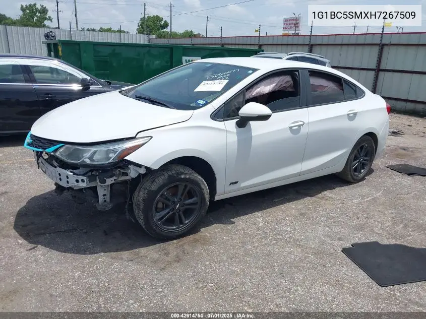 2017 Chevrolet Cruze Ls VIN: 1G1BC5SMXH7267509 Lot: 42614754