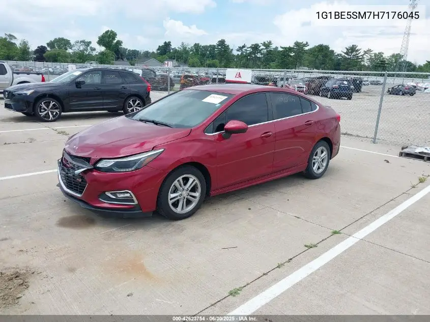 2017 Chevrolet Cruze Lt Auto VIN: 1G1BE5SM7H7176045 Lot: 42623754