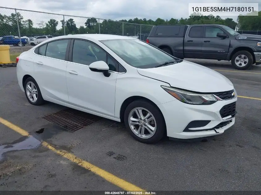 2017 Chevrolet Cruze Lt Auto VIN: 1G1BE5SM4H7180151 Lot: 42648787