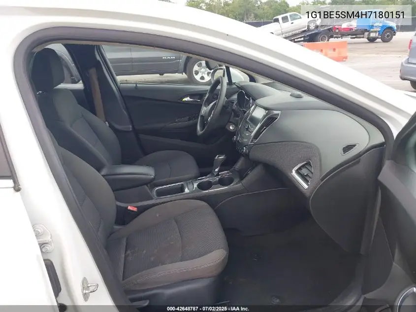 2017 Chevrolet Cruze Lt Auto VIN: 1G1BE5SM4H7180151 Lot: 42648787