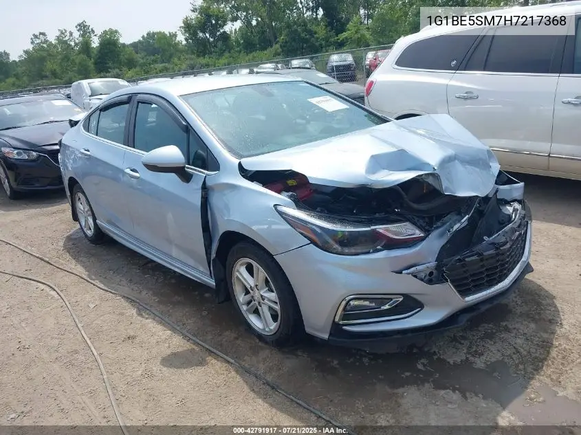 2017 Chevrolet Cruze Lt Auto VIN: 1G1BE5SM7H7217368 Lot: 42791917