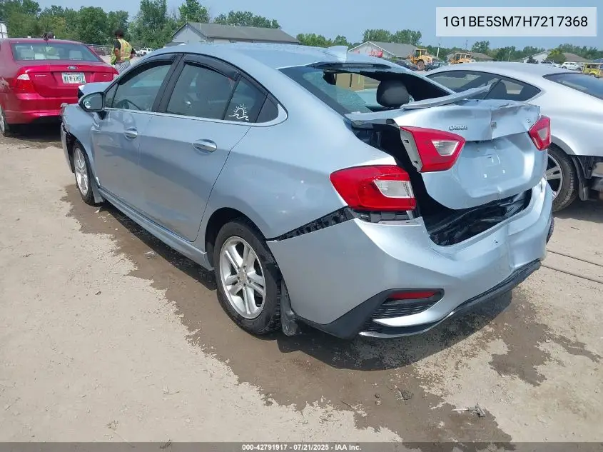 2017 Chevrolet Cruze Lt Auto VIN: 1G1BE5SM7H7217368 Lot: 42791917