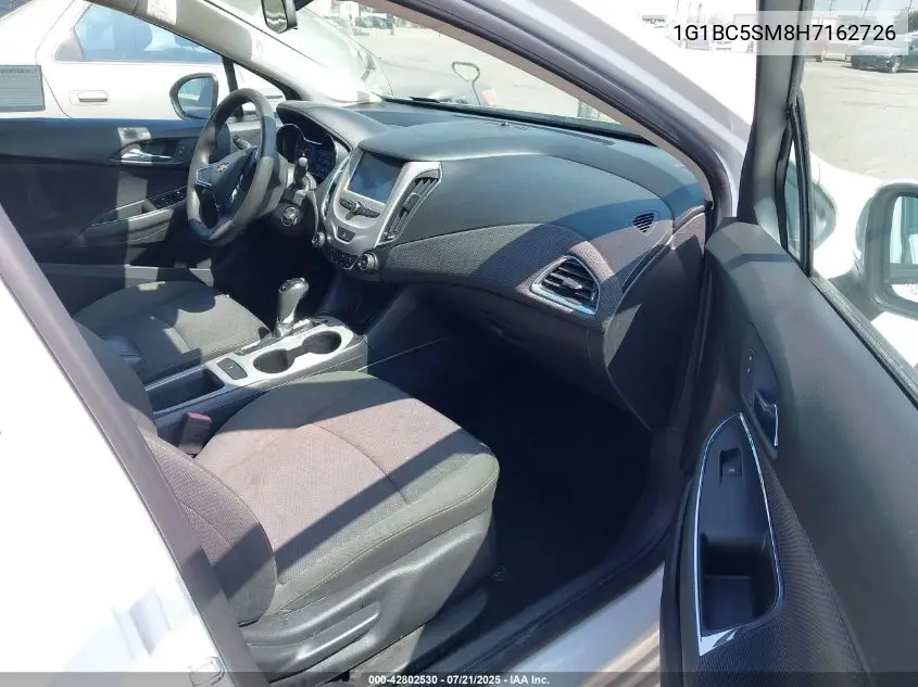 2017 Chevrolet Cruze Ls Auto VIN: 1G1BC5SM8H7162726 Lot: 42802530