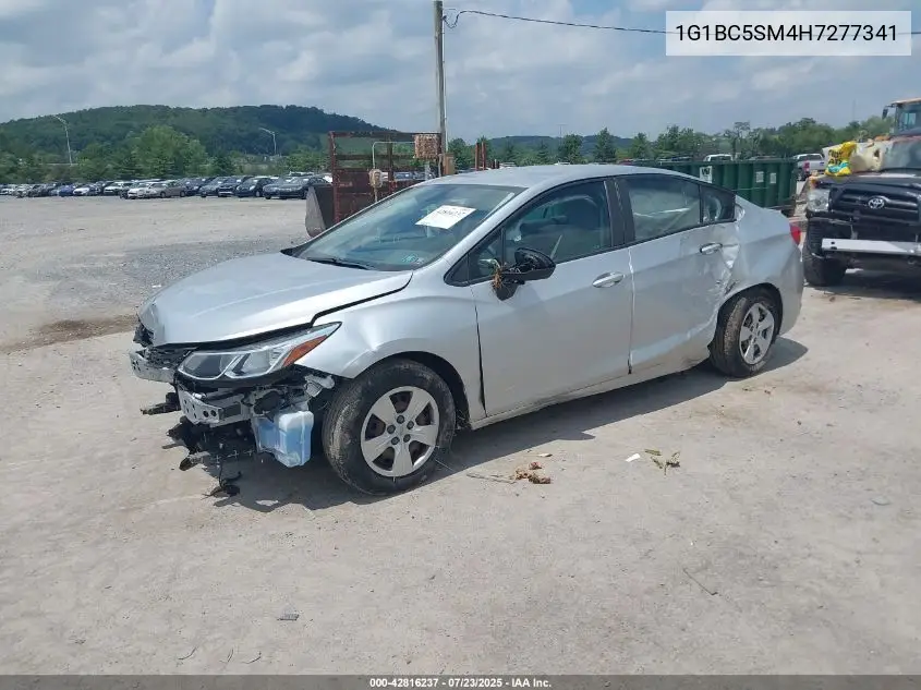 2017 Chevrolet Cruze Ls Auto VIN: 1G1BC5SM4H7277341 Lot: 42816237
