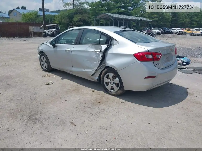 2017 Chevrolet Cruze Ls Auto VIN: 1G1BC5SM4H7277341 Lot: 42816237