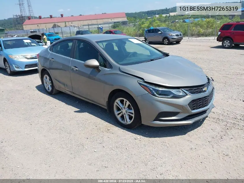 2017 Chevrolet Cruze Lt Auto VIN: 1G1BE5SM3H7265319 Lot: 42818534