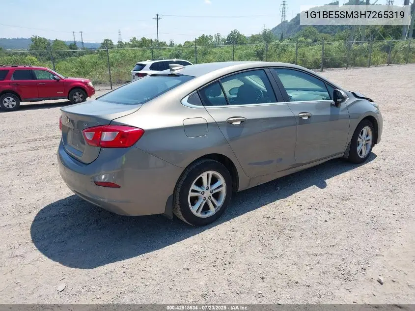 2017 Chevrolet Cruze Lt Auto VIN: 1G1BE5SM3H7265319 Lot: 42818534